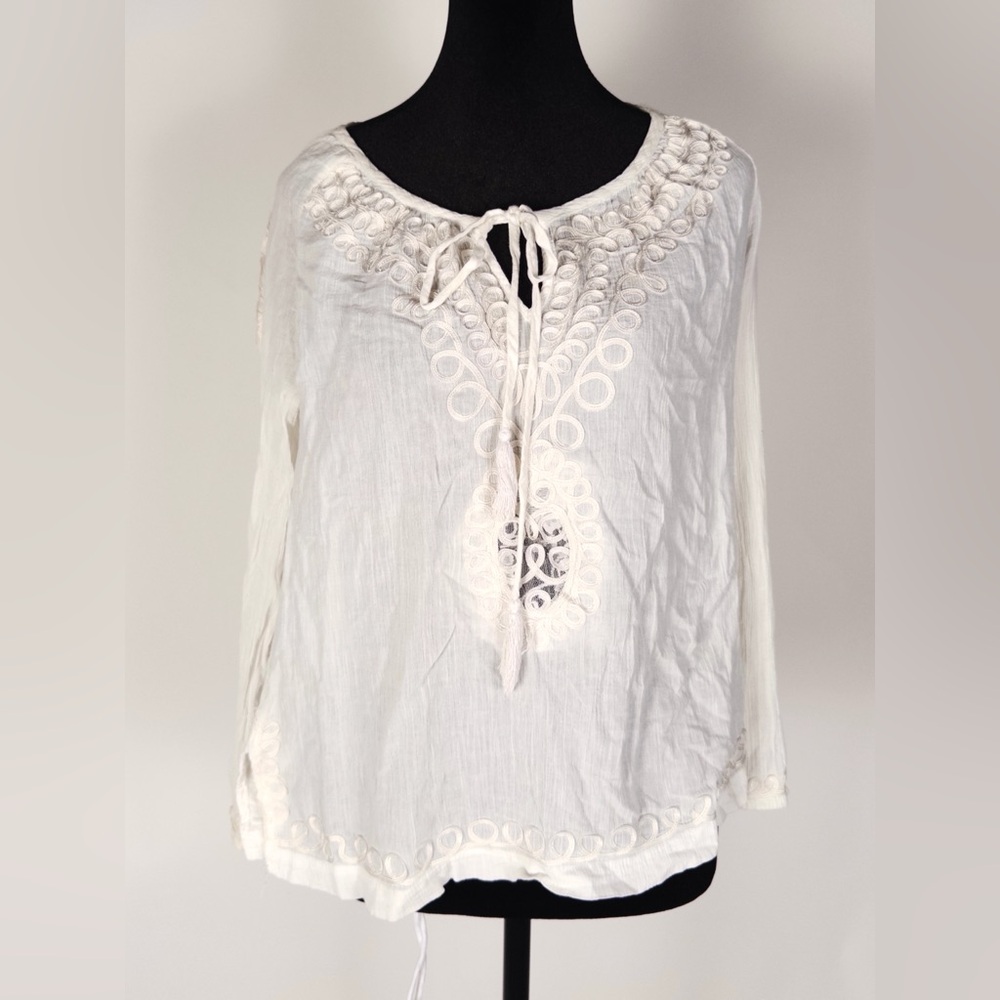 Cynthia Rowley Peasant Top